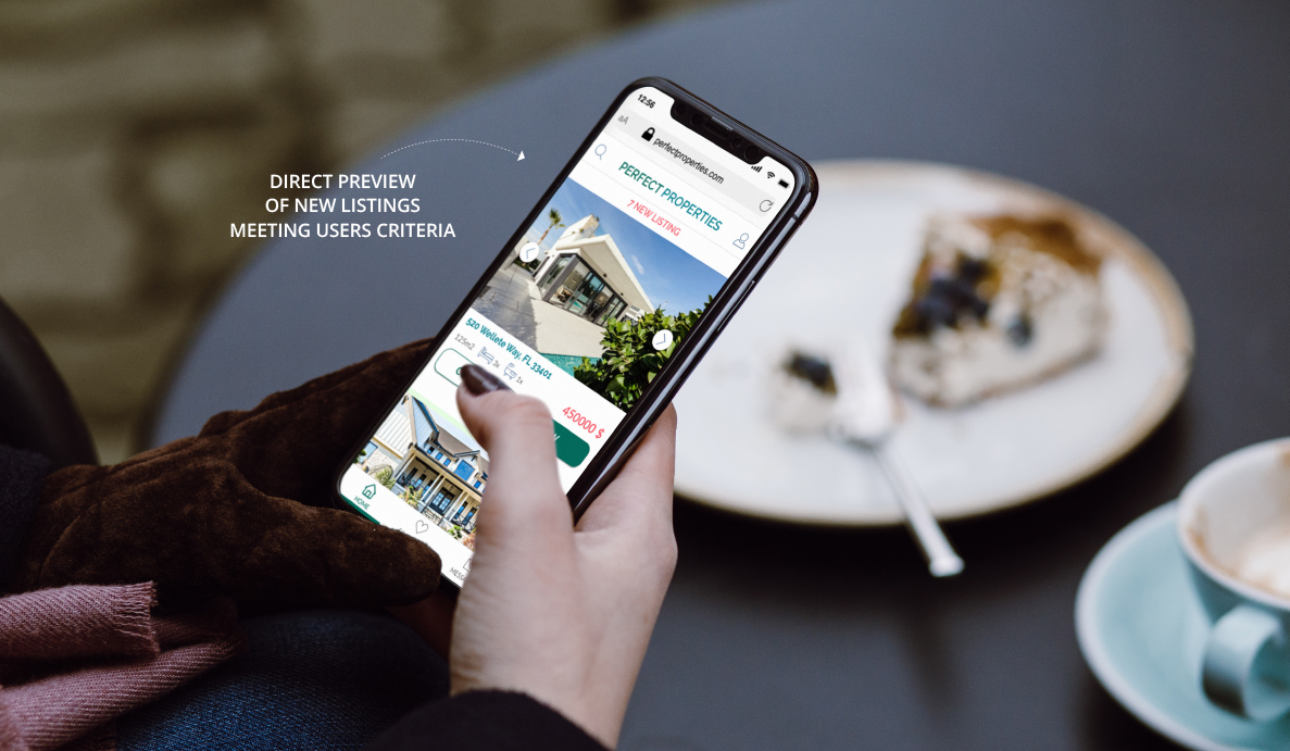 Perfect Properties Home Screen